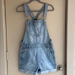 Urban Outfitters BDG Light Denim Shortalls